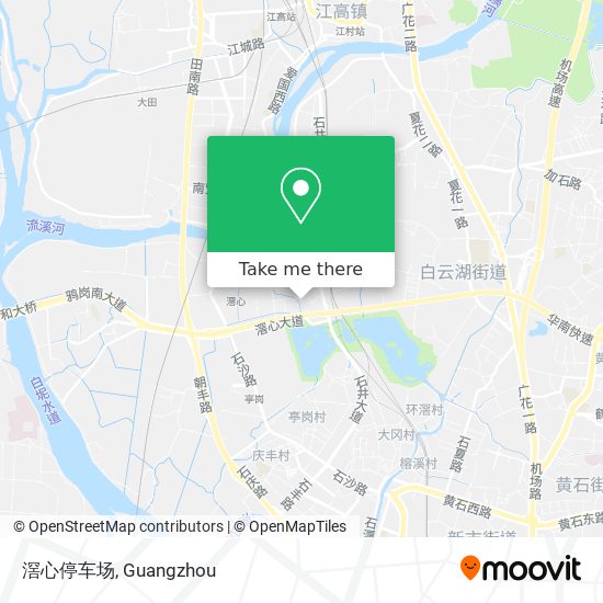 滘心停车场 map