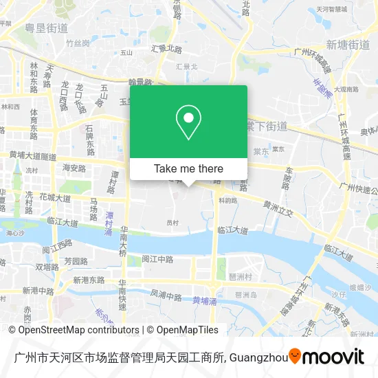 广州市天河区市场监督管理局天园工商所 map