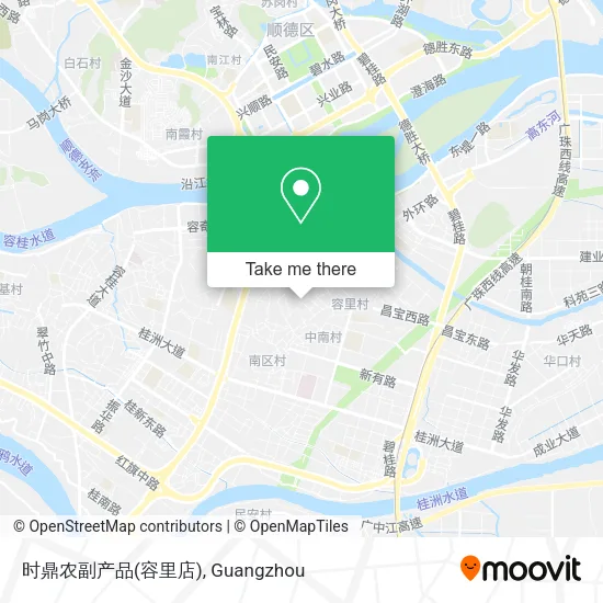 时鼎农副产品(容里店) map