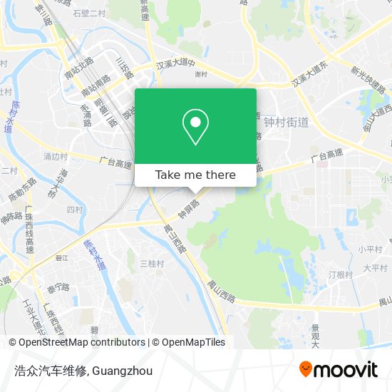 浩众汽车维修 map