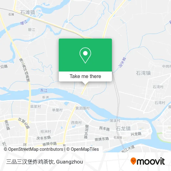 三品三汉堡炸鸡茶饮 map