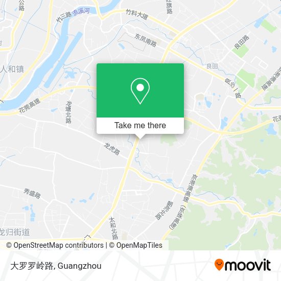 大罗罗岭路 map
