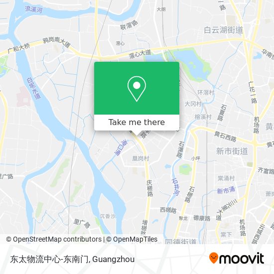 东太物流中心-东南门 map