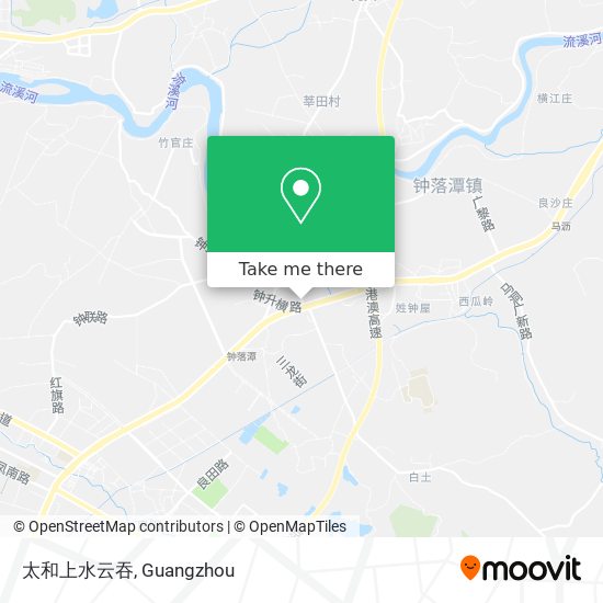 太和上水云吞 map