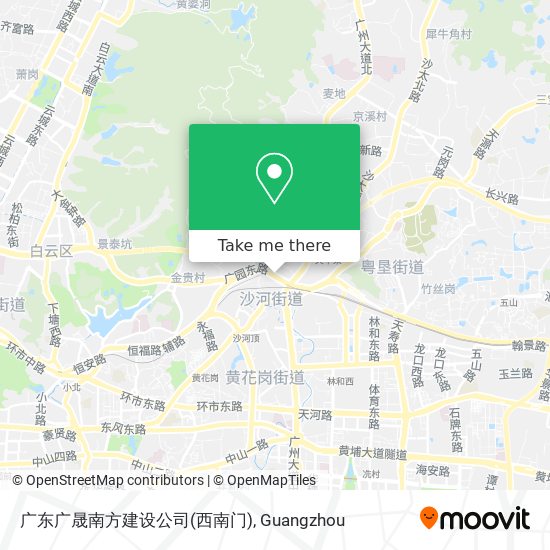 广东广晟南方建设公司(西南门) map