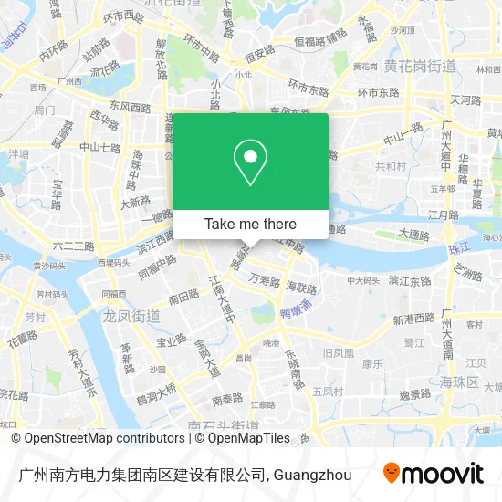 广州南方电力集团南区建设有限公司 map