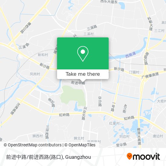 前进中路/前进西路(路口) map