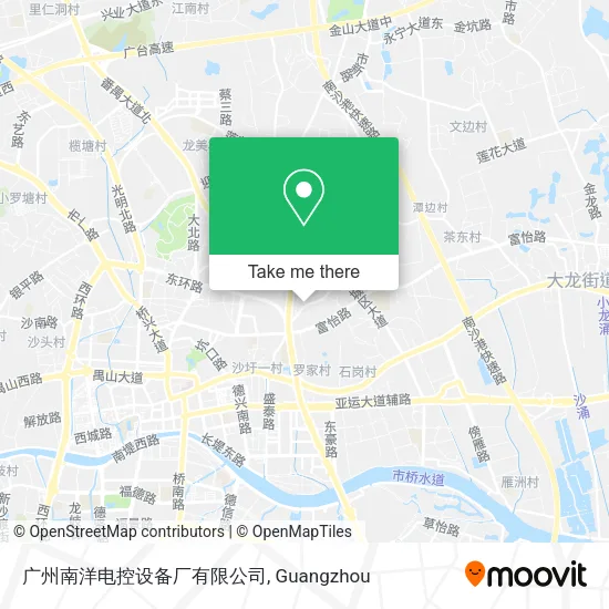 广州南洋电控设备厂有限公司 map