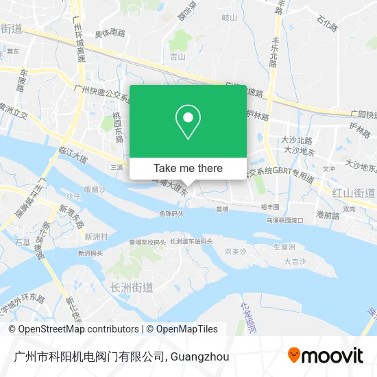 广州市科阳机电阀门有限公司 map