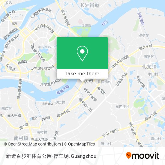 新造百步汇体育公园-停车场 map