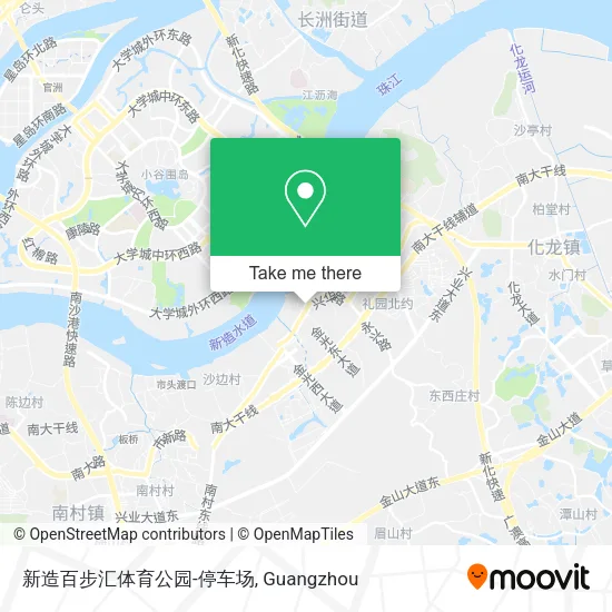 新造百步汇体育公园-停车场 map
