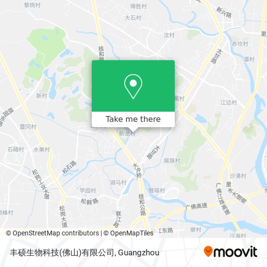 丰硕生物科技(佛山)有限公司 map