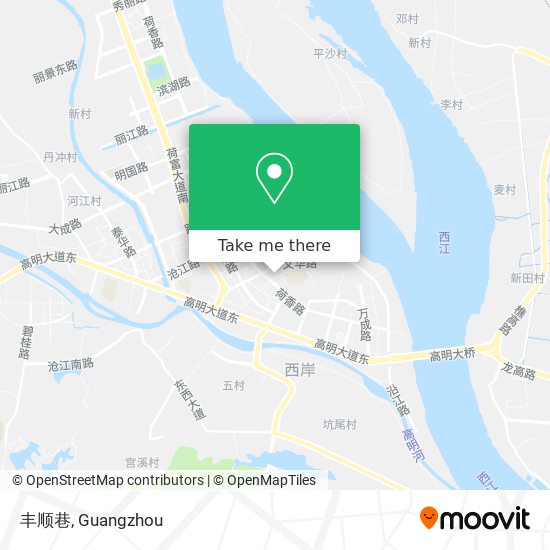 丰顺巷 map