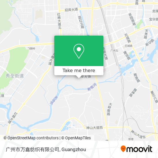 广州市万鑫纺织有限公司 map