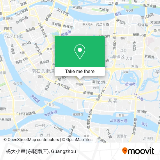 杨大小串(东晓南店) map