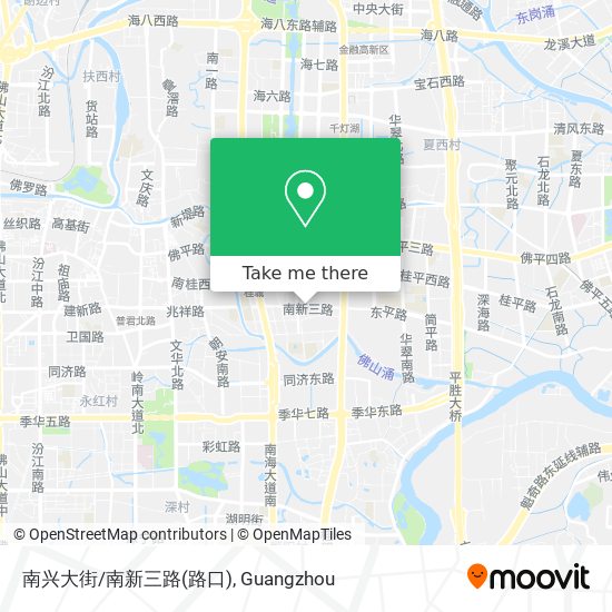 南兴大街/南新三路(路口) map