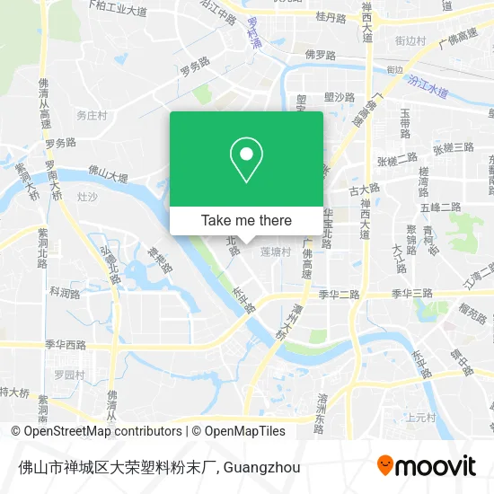 佛山市禅城区大荣塑料粉末厂 map