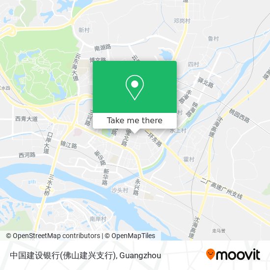 中国建设银行(佛山建兴支行) map