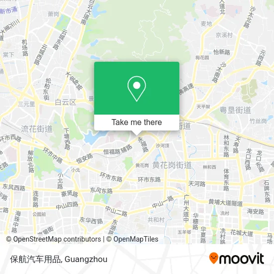 保航汽车用品 map