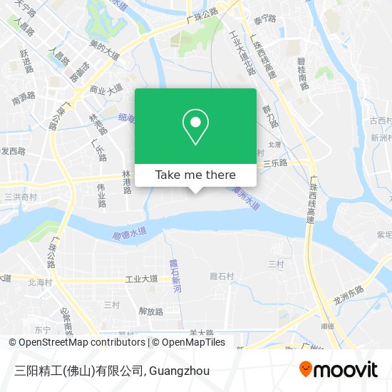 三阳精工(佛山)有限公司 map