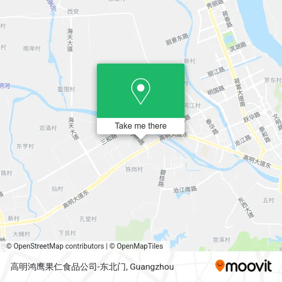 高明鸿鹰果仁食品公司-东北门 map