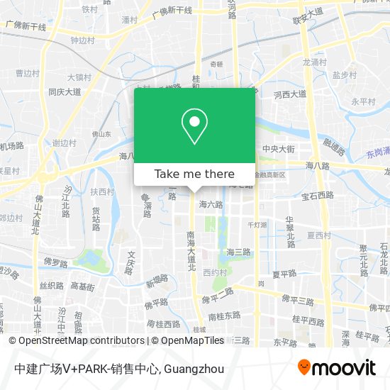 中建广场Ⅴ+PARK-销售中心 map