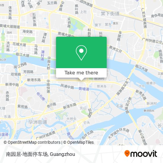 南园居-地面停车场 map