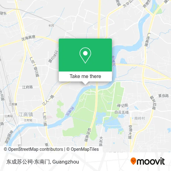 东成苏公祠-东南门 map