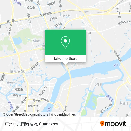 广州中集南岗堆场 map