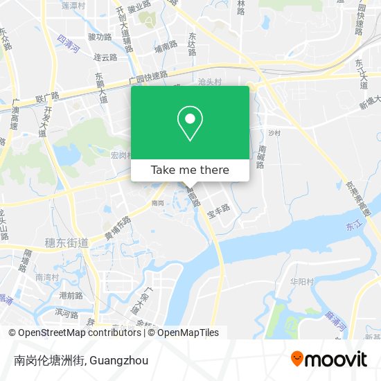 南岗伦塘洲街 map