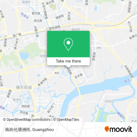 南岗伦塘洲街 map