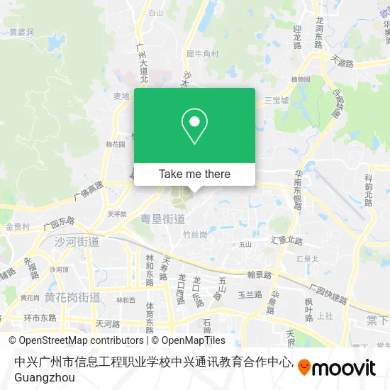 中兴广州市信息工程职业学校中兴通讯教育合作中心 map