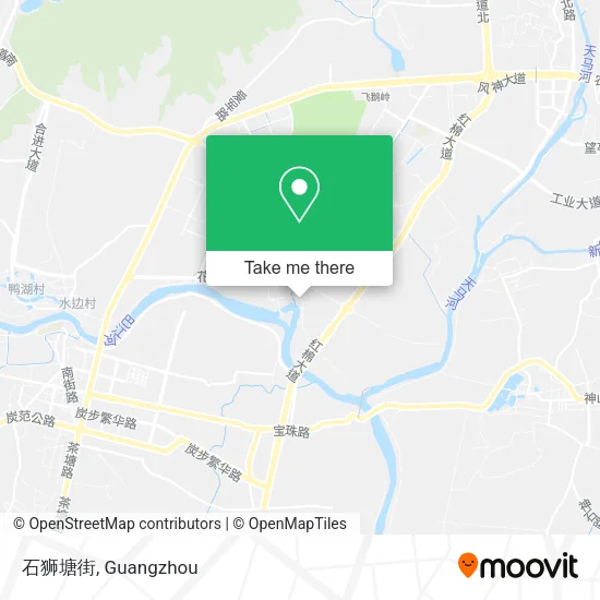 石狮塘街 map