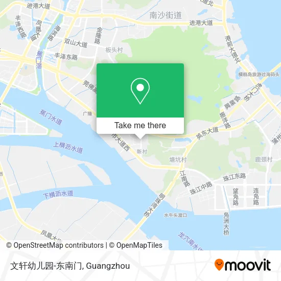 文轩幼儿园-东南门 map