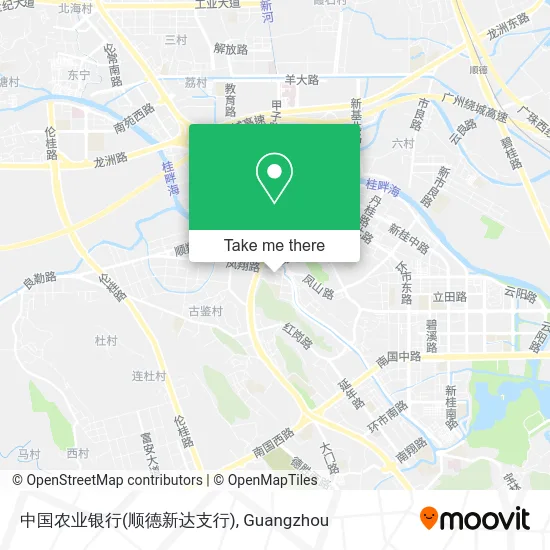 中国农业银行(顺德新达支行) map