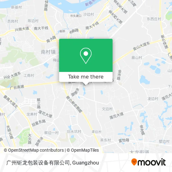广州钜龙包装设备有限公司 map