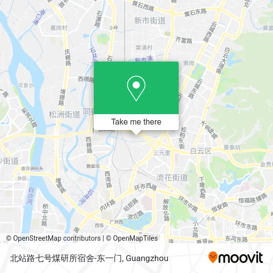北站路七号煤研所宿舍-东一门 map