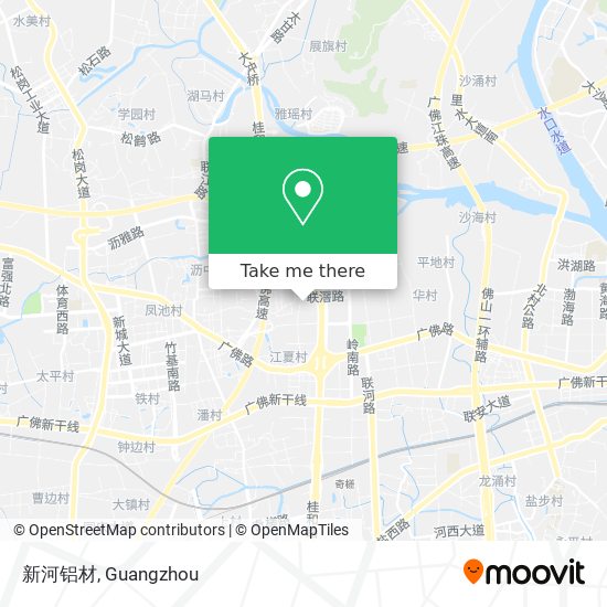 新河铝材 map