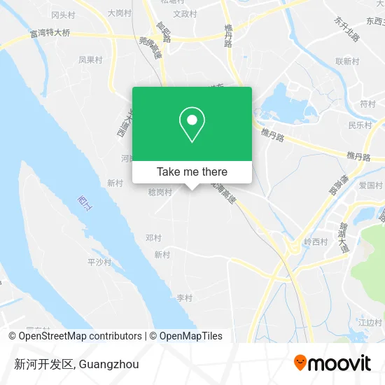 新河开发区 map
