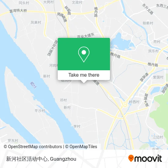 新河社区活动中心 map