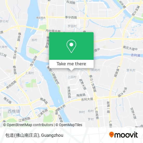 包道(佛山南庄店) map