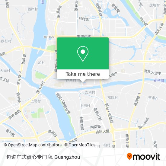 包道广式点心专门店 map