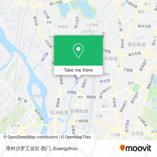 潭村沙罗工业区-西门 map