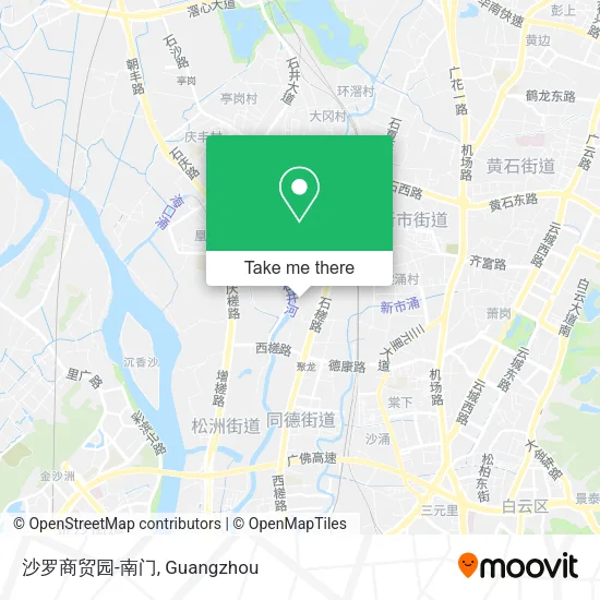 沙罗商贸园-南门 map