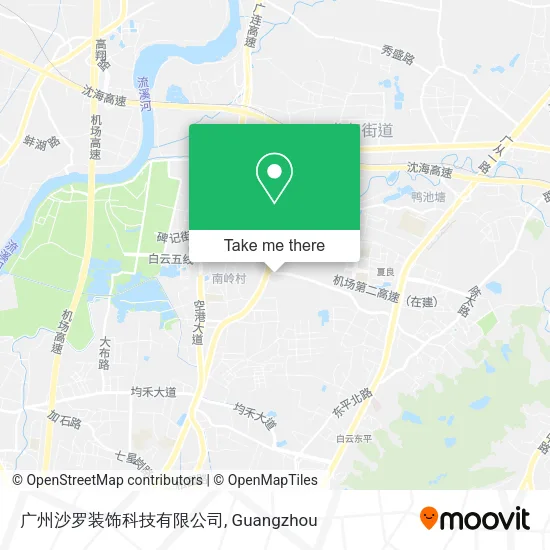 广州沙罗装饰科技有限公司 map