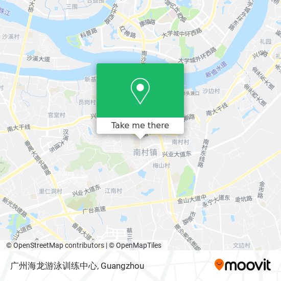 广州海龙游泳训练中心 map