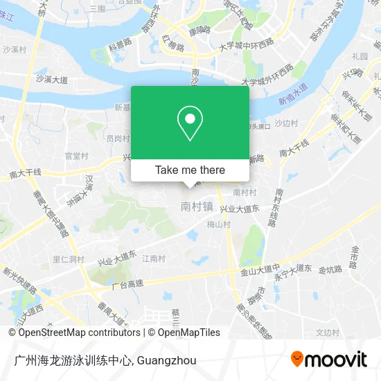 广州海龙游泳训练中心 map