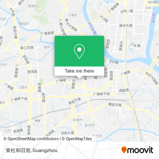 黄柱和旧居 map
