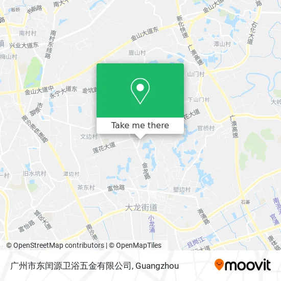广州市东闰源卫浴五金有限公司 map