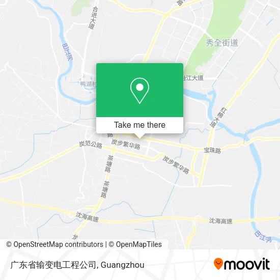广东省输变电工程公司 map